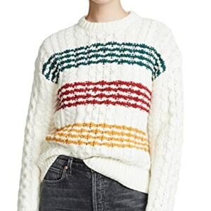 Rag & Bone Mindy Lamb’s Wool Chunky Knit Sweater